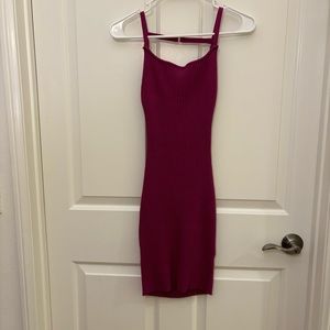 Lulus Open Back Bodycon Mini Dress